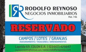 300 ha en Colonia Caseros